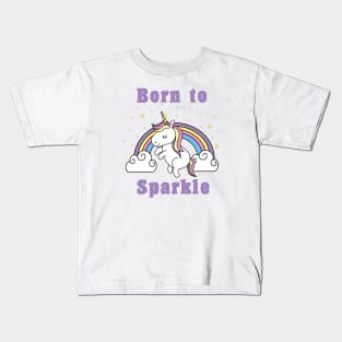 Born to Sparkle Kids T-Shirt